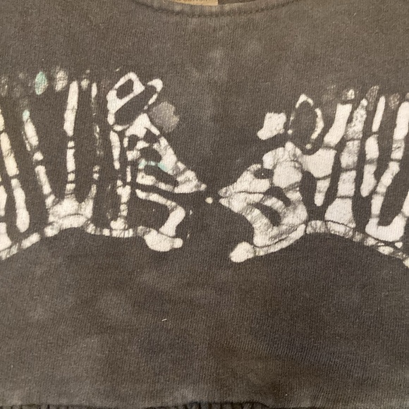 Vintage Batik Zebra Girls Dress Long Sleeve Cotton Hand Made Tie Dye Size 10 - Picture 3 of 9